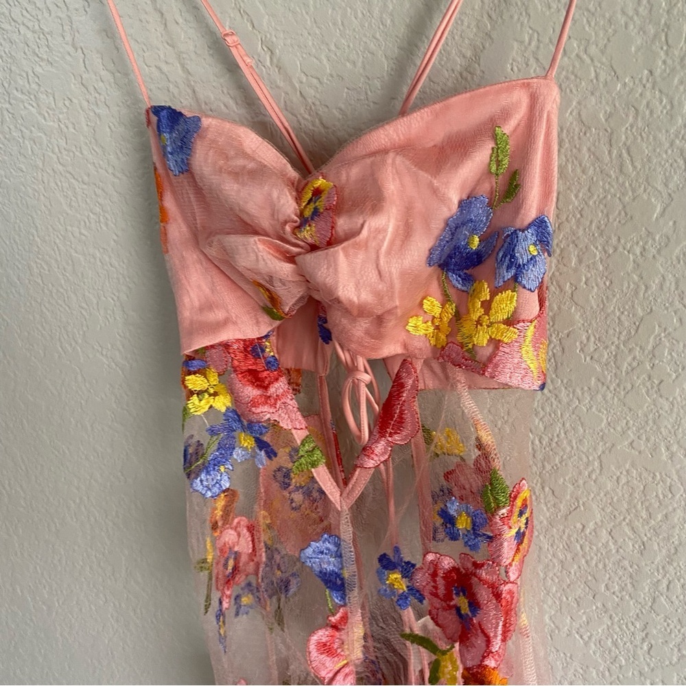 NEW For love and lemons Delaney maxi dress - Picture 12 of 16